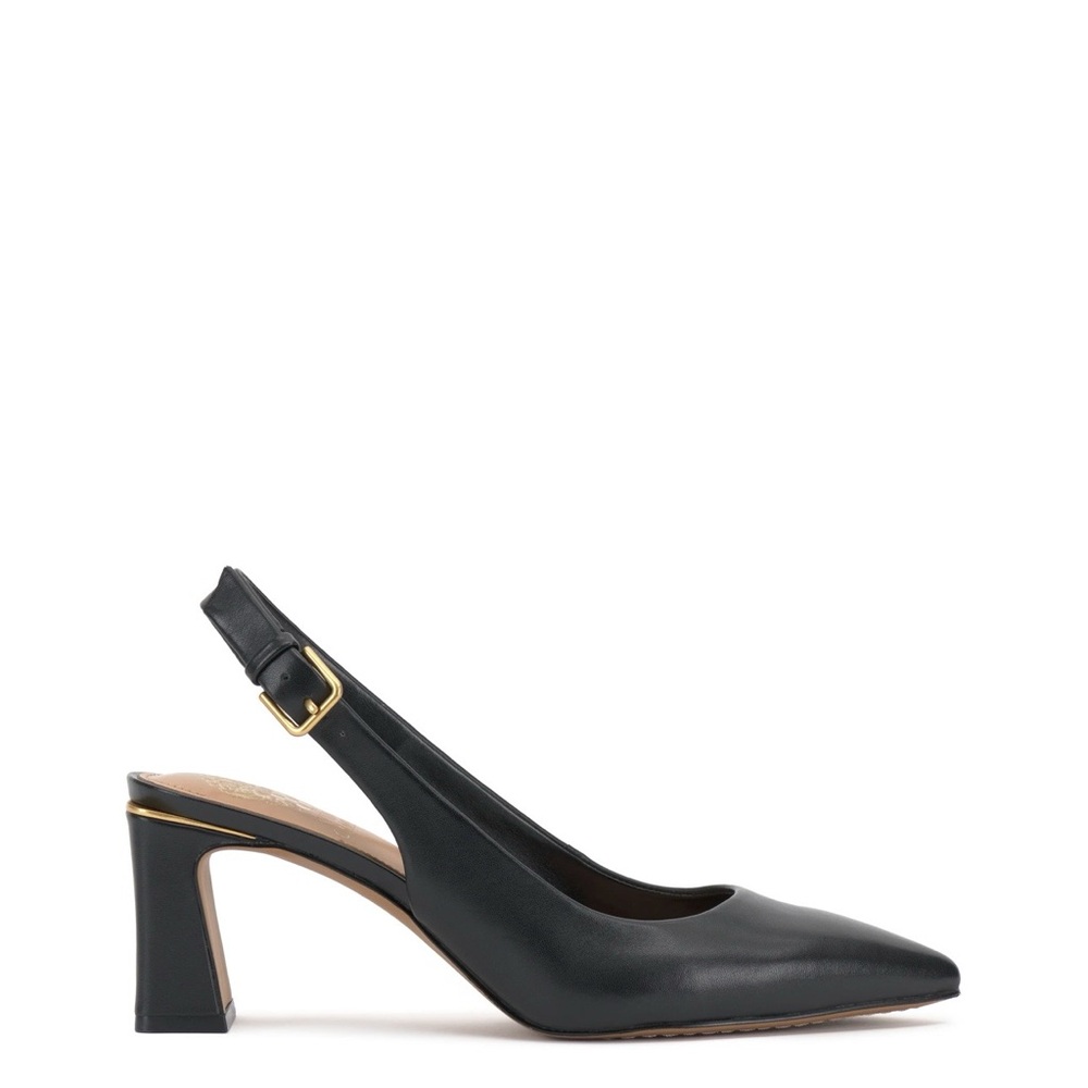 Vince Camuto NWT  Black Slingback Heels - Picture 2 of 6